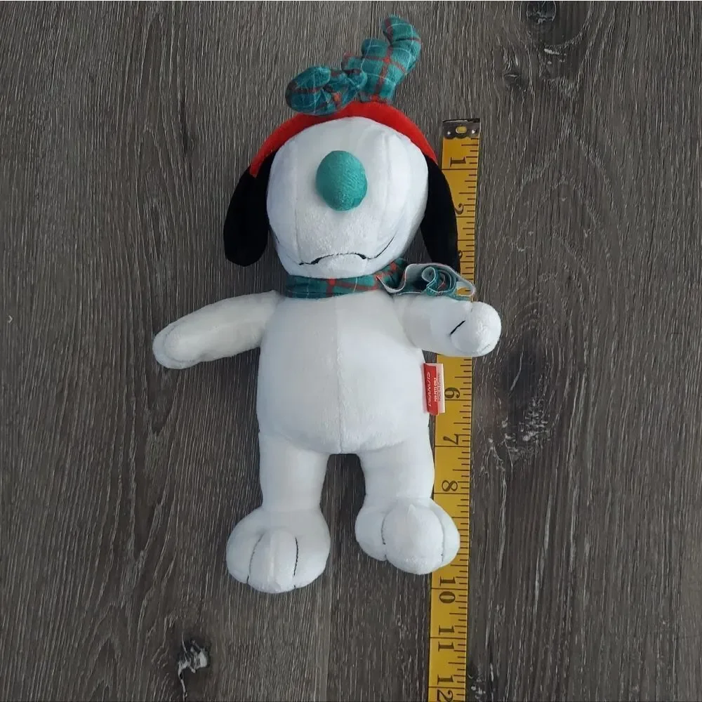 Peanuts for Pets Holiday Snoopy Reindeer Squeaky Dog Fetch Toy 9
